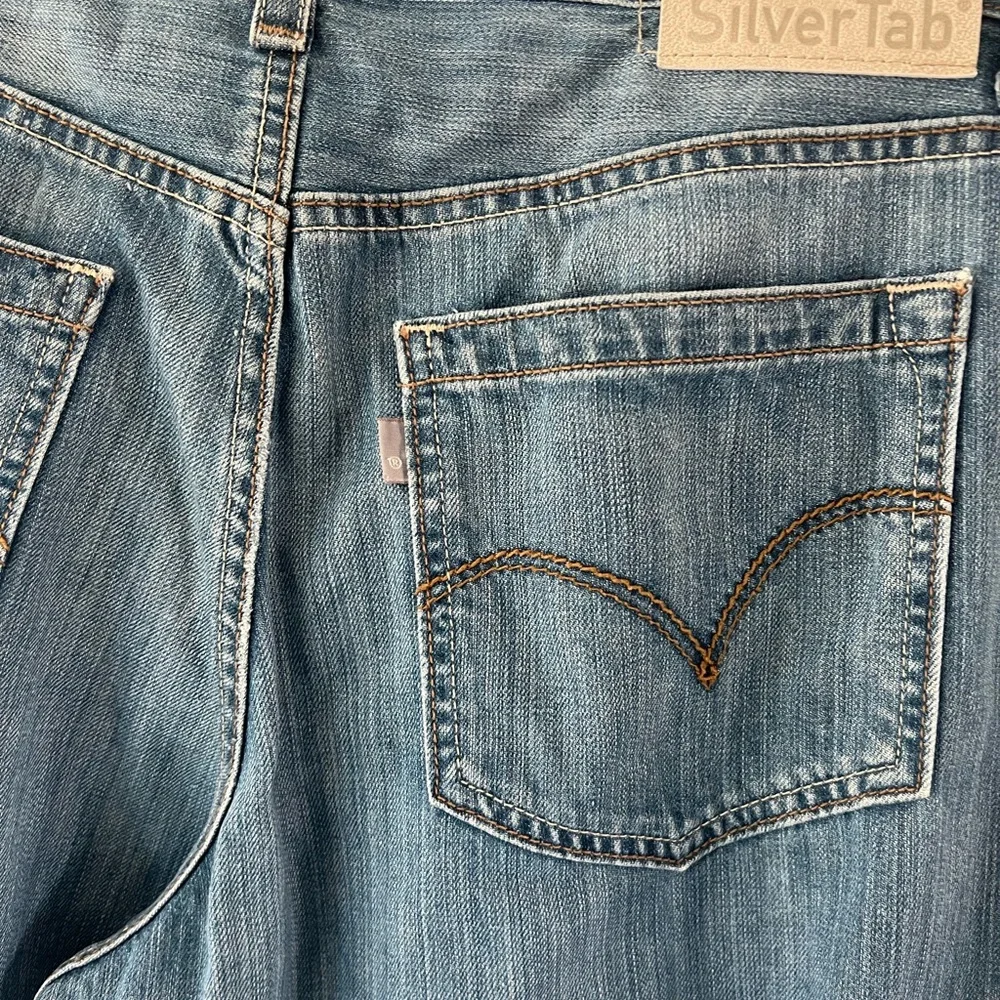Levi’s Silvertab Baggy Relaxed Fit Cotton Denim Men's Jeans Size‎ W34x L32